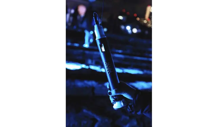 Light and Sound Installation “Coded Field”