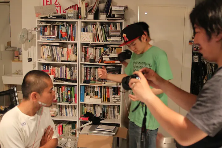 live visuals for KeizoMach!ne at Womb