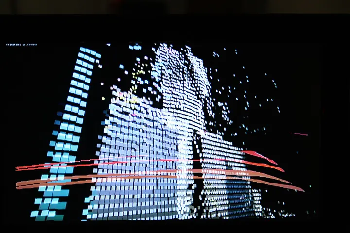 live visuals for KeizoMach!ne at Womb