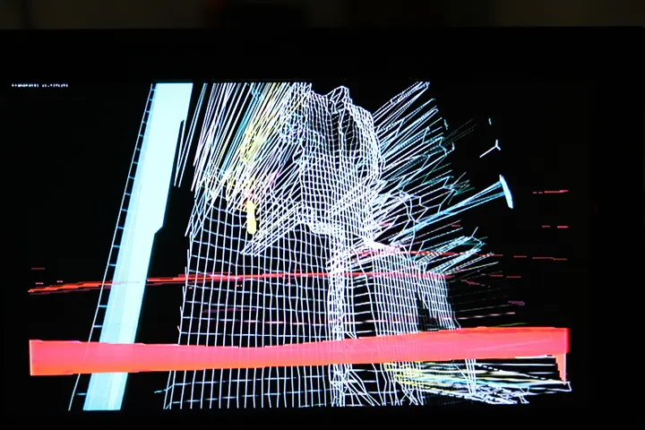 live visuals for KeizoMach!ne at Womb