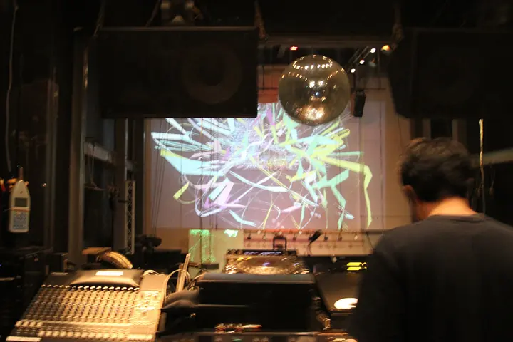 live visuals for KeizoMach!ne at Womb