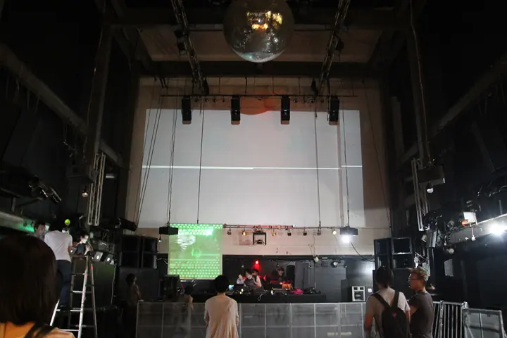 live visuals for KeizoMach!ne at Womb