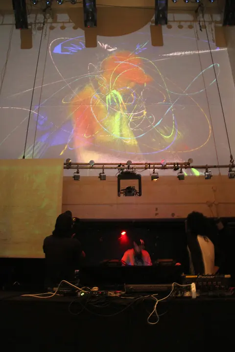 live visuals for KeizoMach!ne at Womb