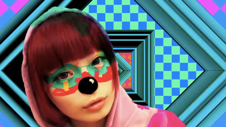 kyary + facetracking + glitch