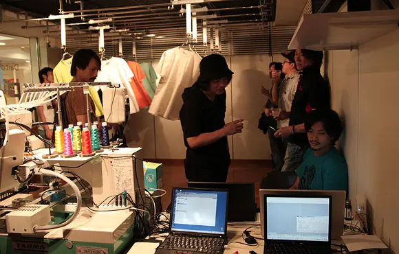 Pa++ern esoteric language for embroidery