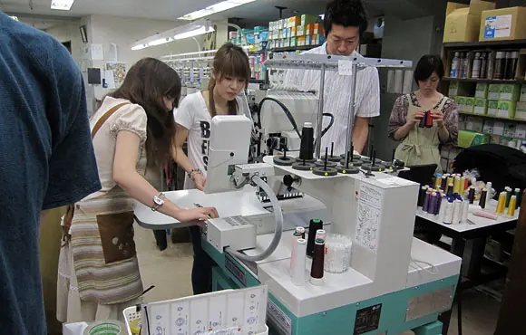 Pa++ern esoteric language for embroidery