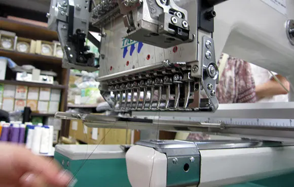 Pa++ern esoteric language for embroidery