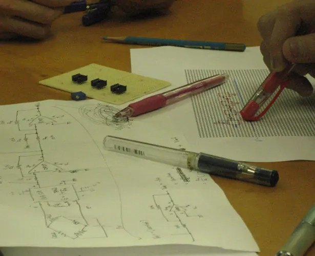 Interactive Lighting System for a Poledance