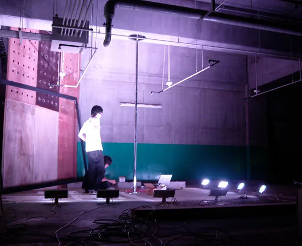 Interactive Lighting System for a Poledance