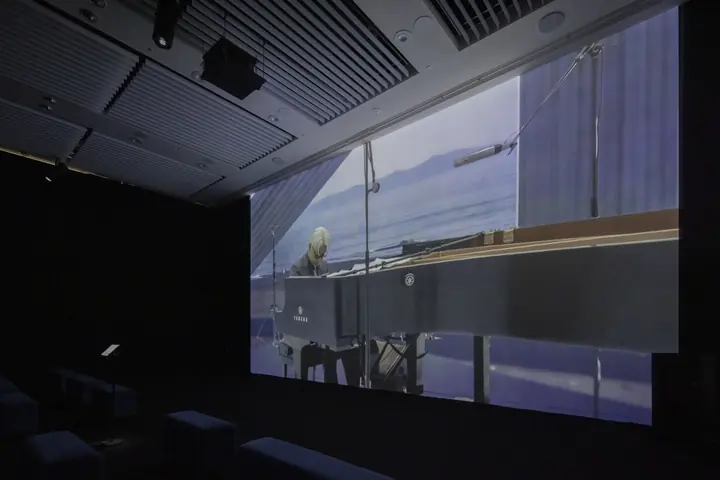 Tribute to RYUICHI SAKAMOTO - Generative MV @NTT InterCommunication Center [ICC]