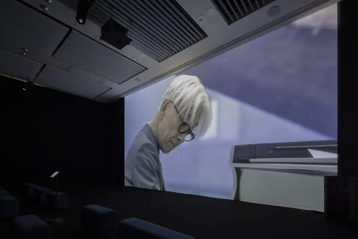 Tribute to RYUICHI SAKAMOTO - Generative MV @NTT InterCommunication Center [ICC]