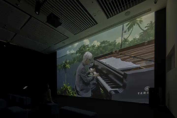 Tribute to RYUICHI SAKAMOTO - Generative MV @NTT InterCommunication Center [ICC]