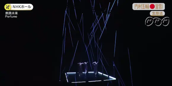 Uchimura Gorin Sengen! \"Mugenmirai\"【Perfume×TECHNOLOGY】