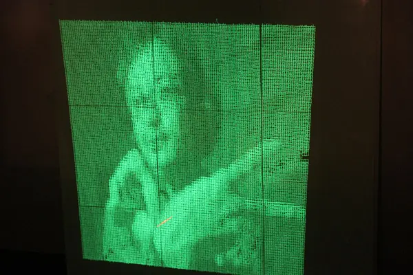 UV laser fade out test