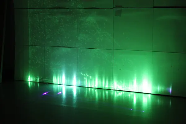 UV laser fade out test