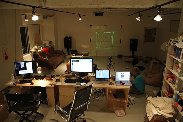 UV laser fade out test