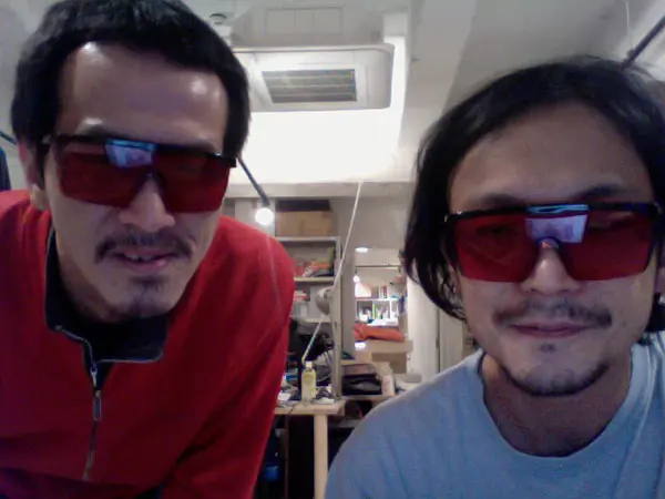 UV laser fade out test