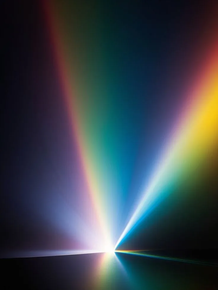 AI art prismatic spectrum